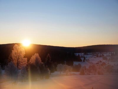Winter auf der Horska kvilda