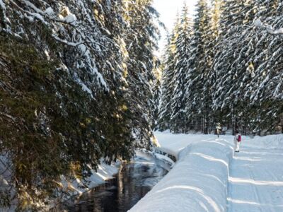Winter am Vchynicko-tetovský plavební kanál