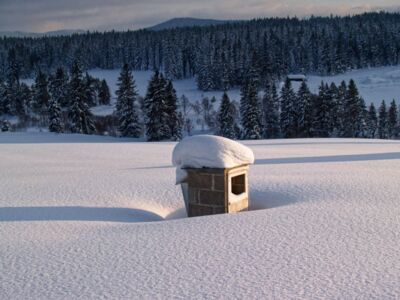 Winter auf der Horska kvilda